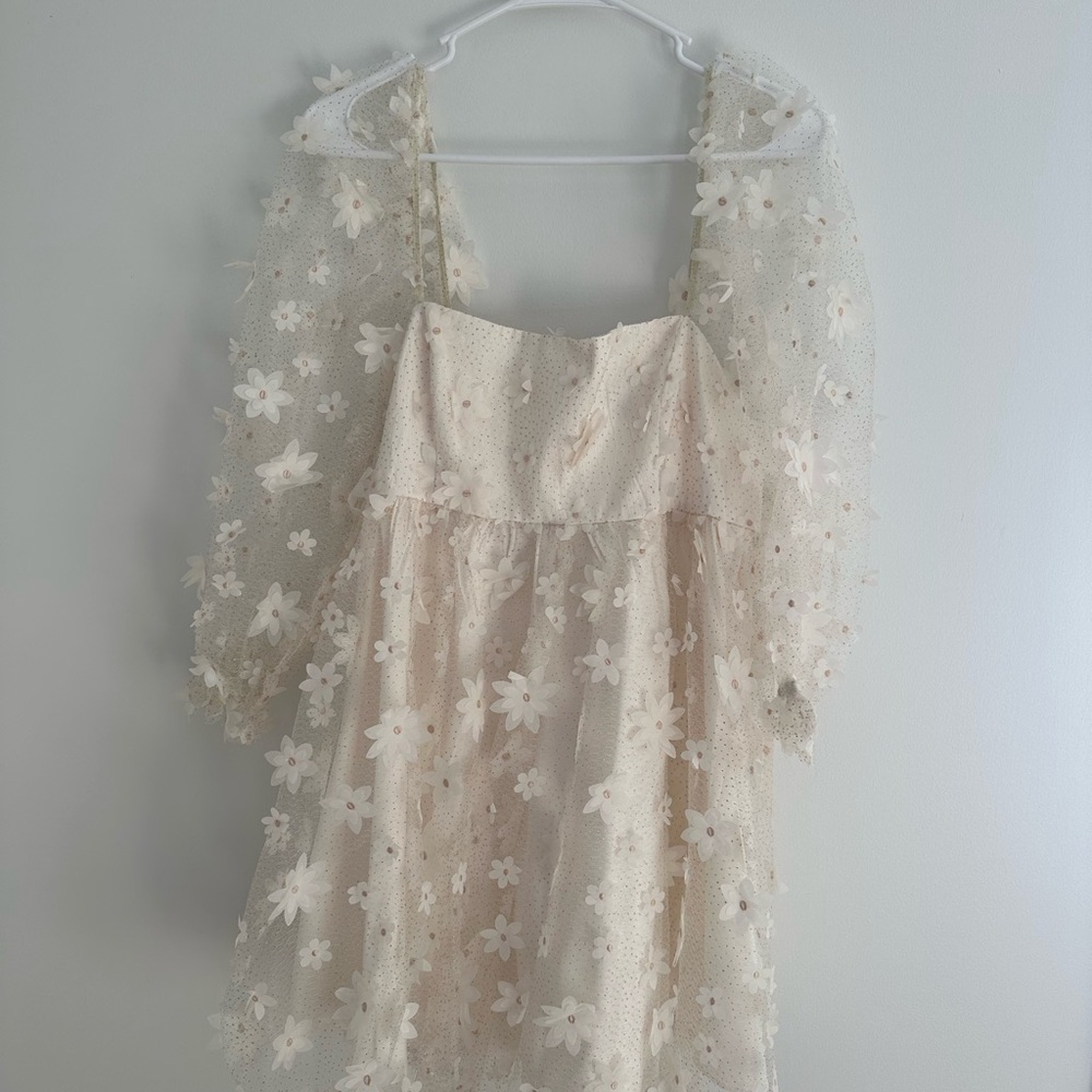 Windsor Cream Floral Dress